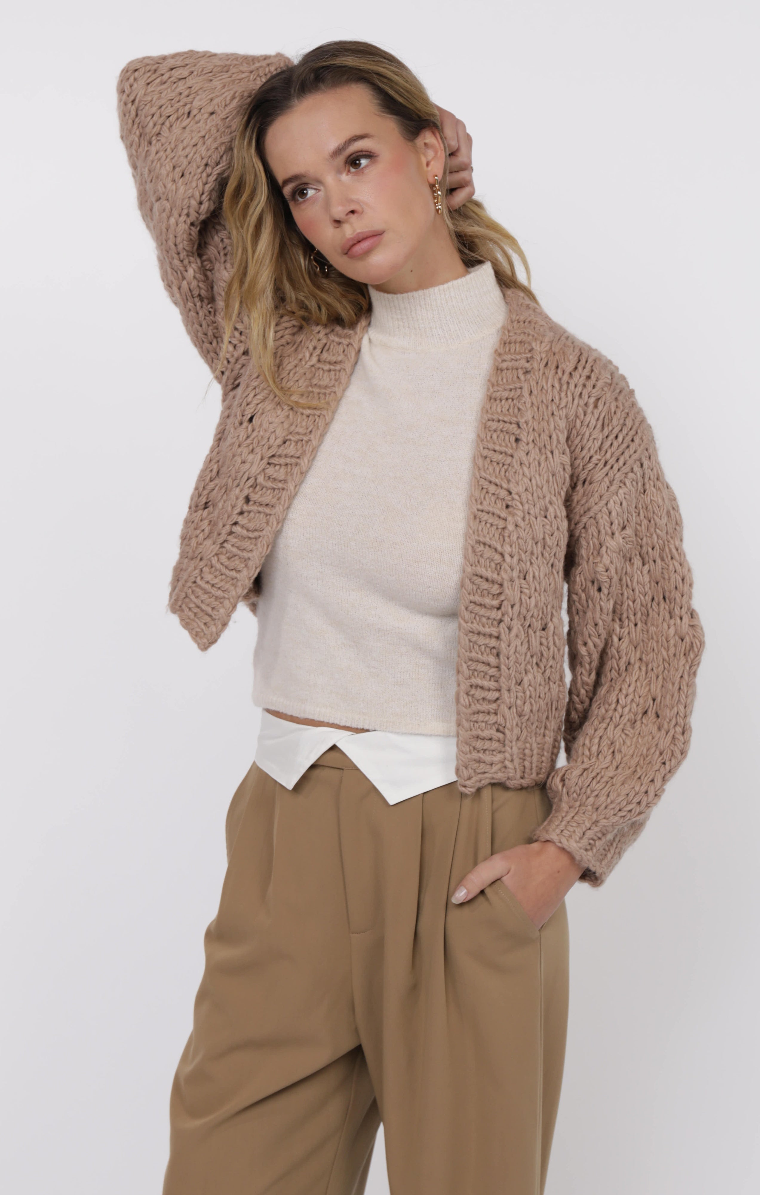 This and That Chunky Cardi | Sage The Label