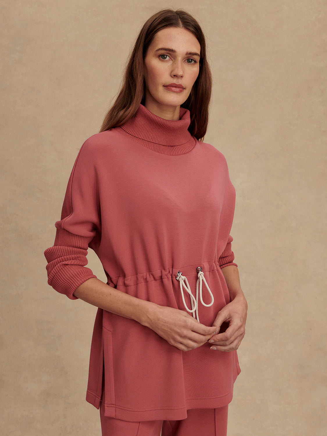 Ethel Cinch Waist Sweat - Mauvewood | Varley