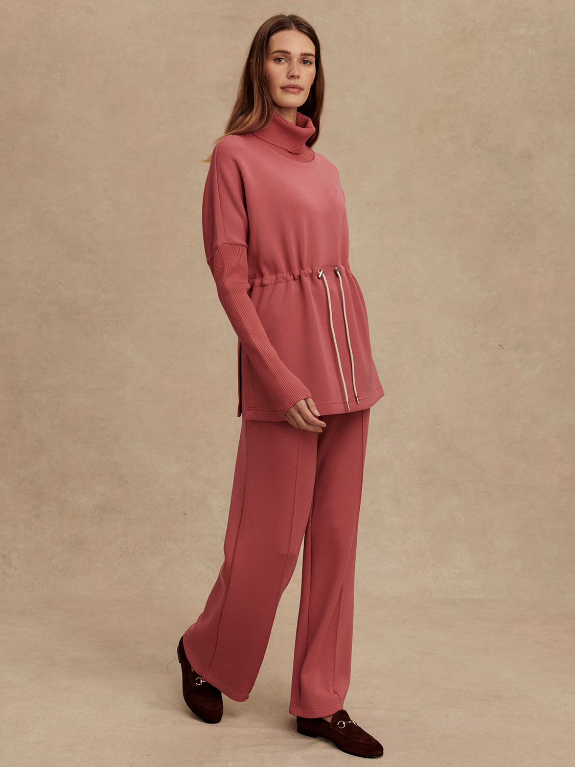 Ethel Cinch Waist Sweat - Mauvewood | Varley