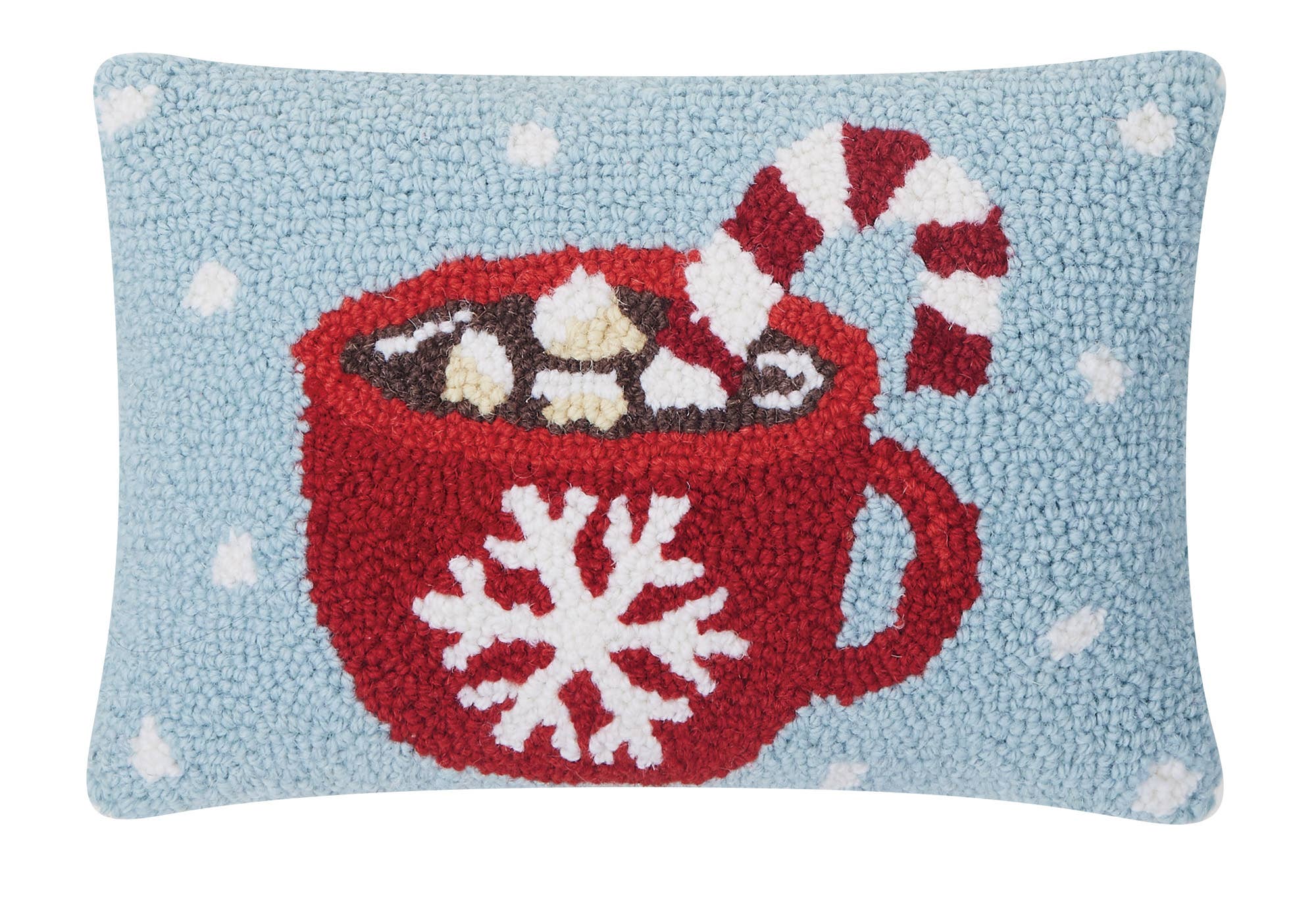 Hot Cocoa Hook Pillow