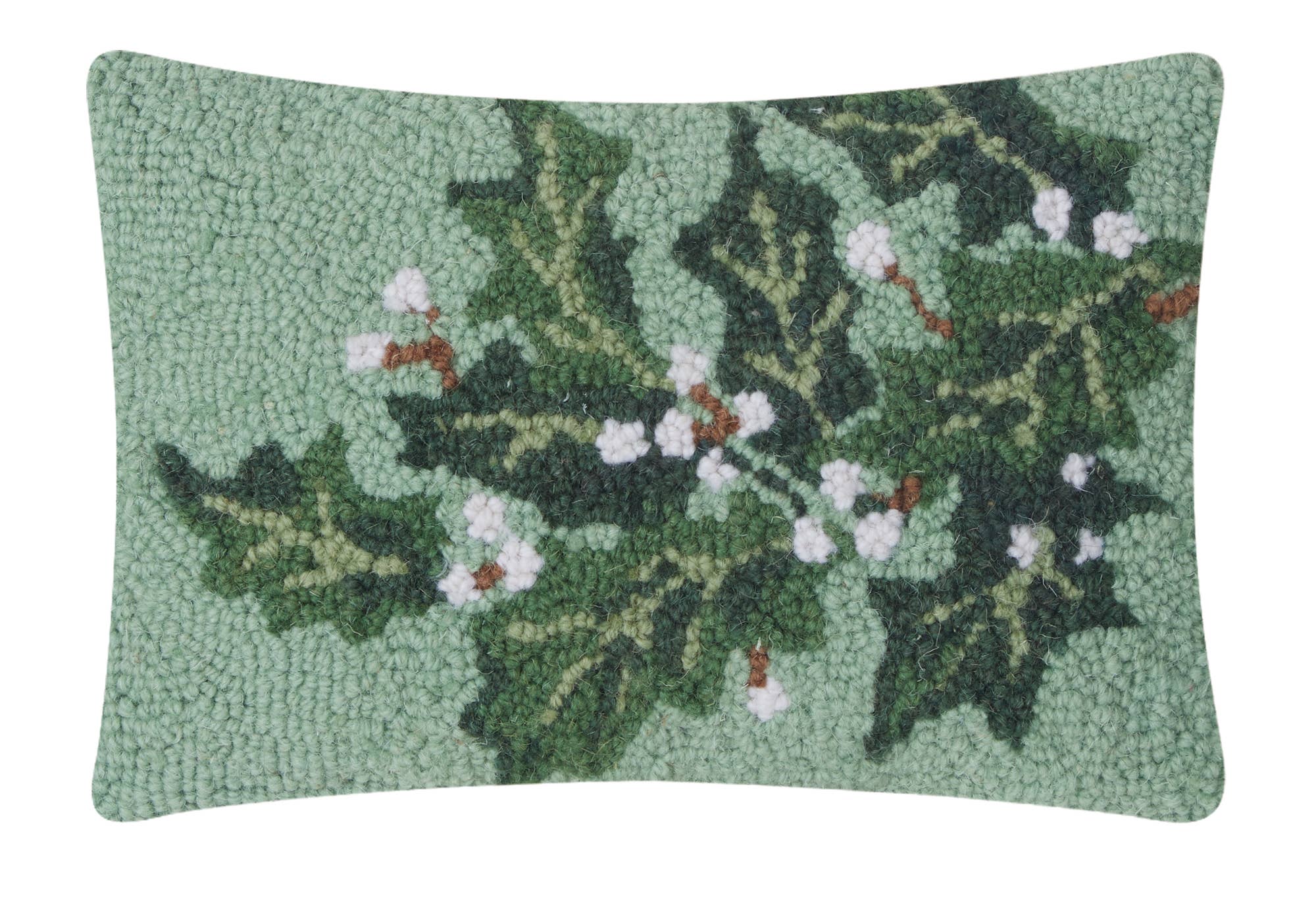 Holly Berry Hook Pillow