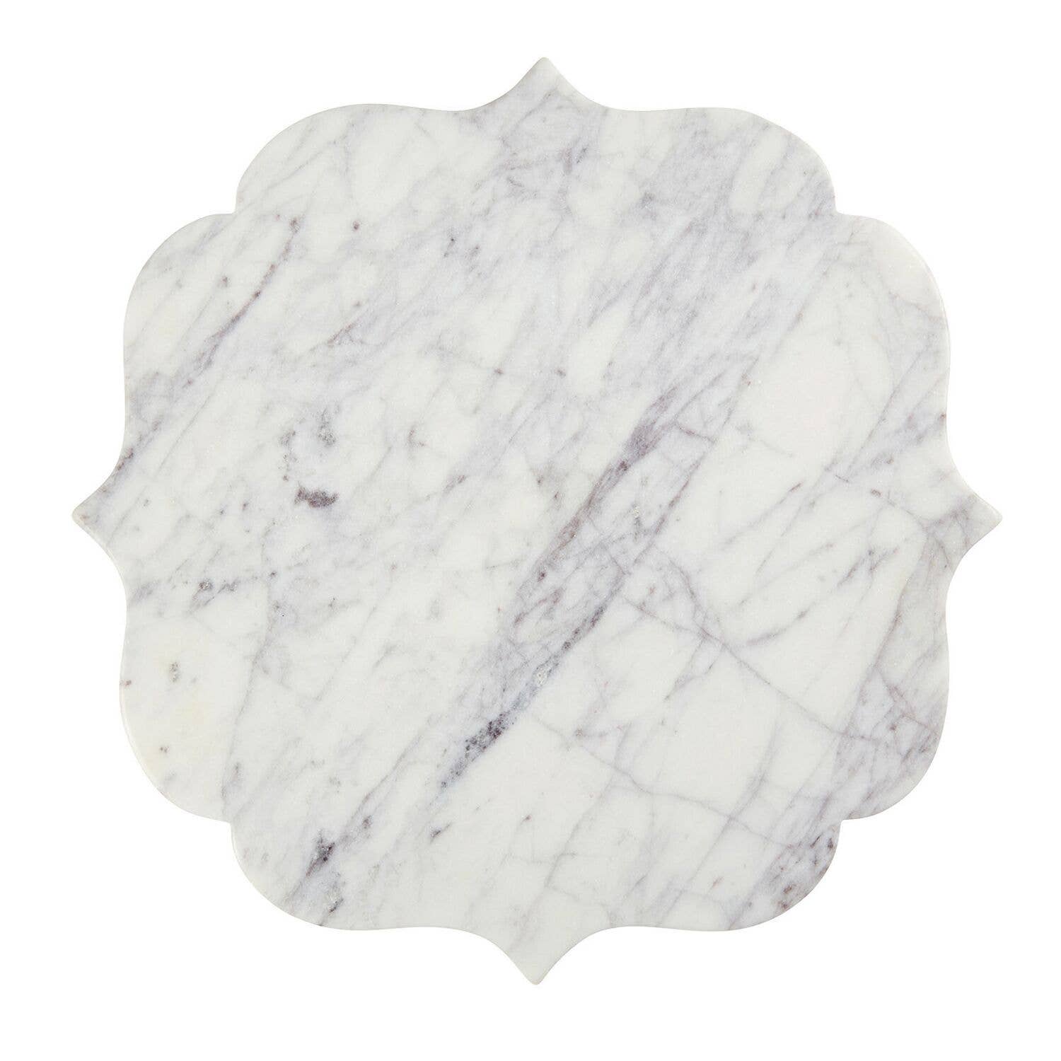 White/Lavender Marble Board