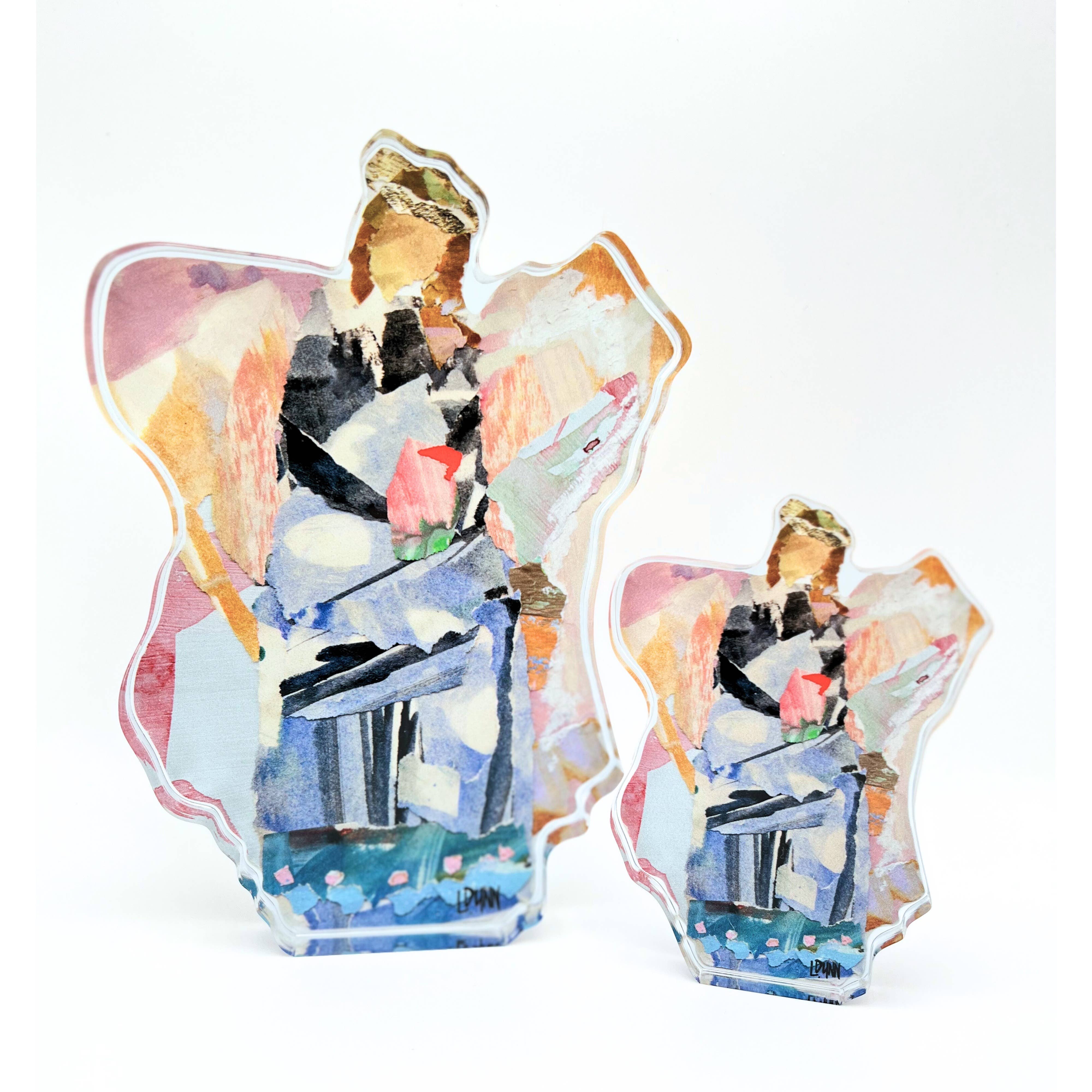 Claudia Acrylic Angle Large Glory Collection | Lauren Dunn