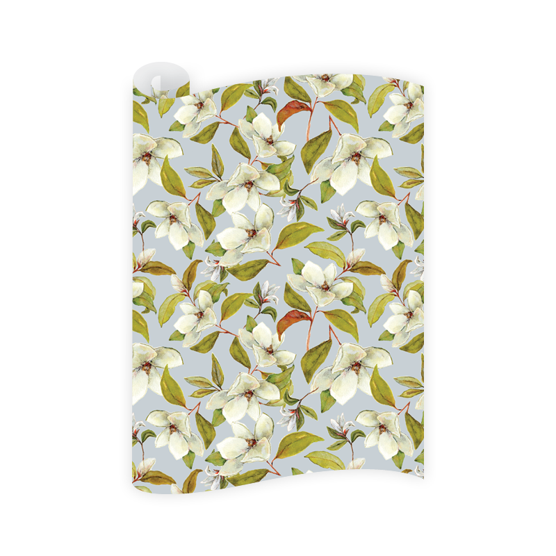 Magnolia Garden Wrapping Paper Roll