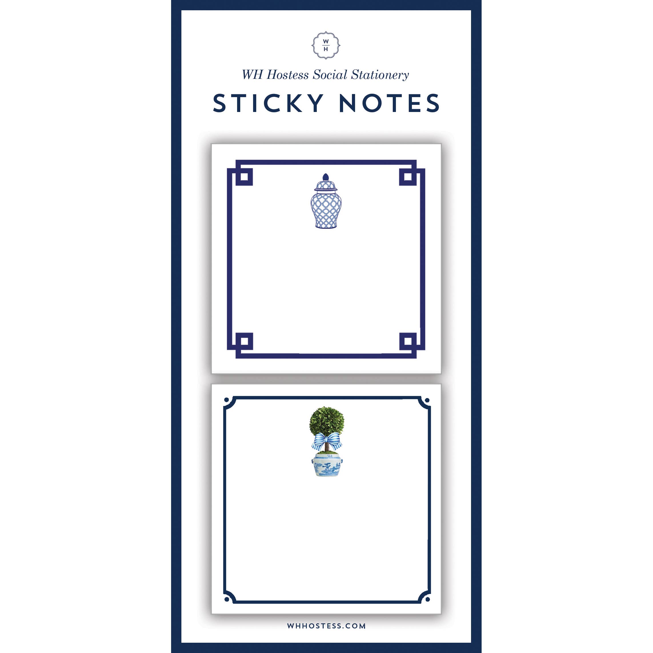Chinoiserie 2-Pack Sticky Notes