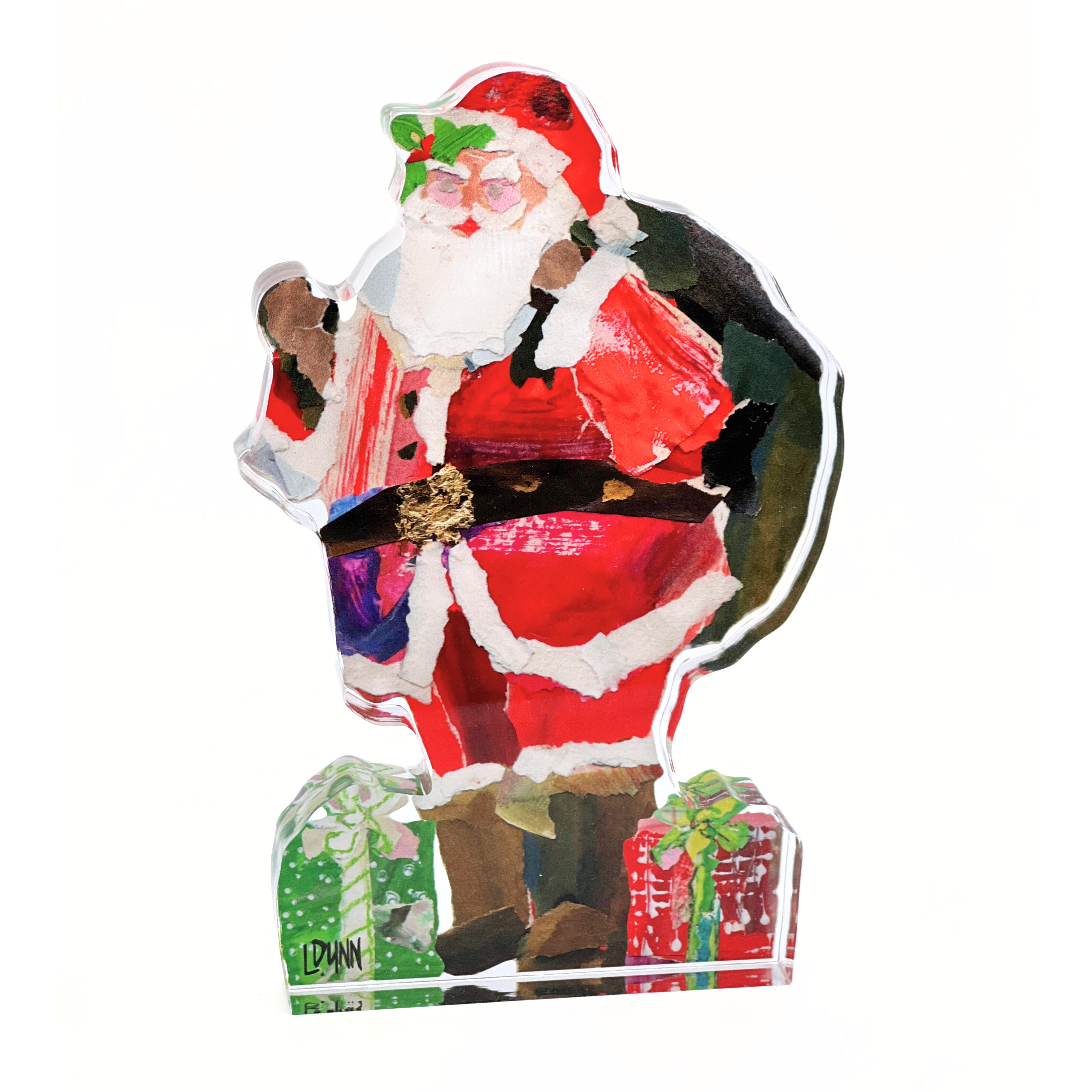 Jolly Ol' St. Nick Acrylic Block | Lauren Dunn