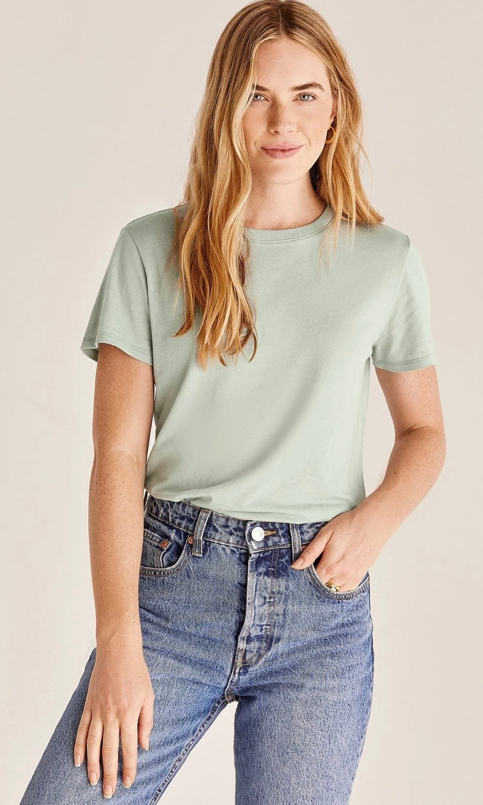 Easy Modal Tee - Seaglass