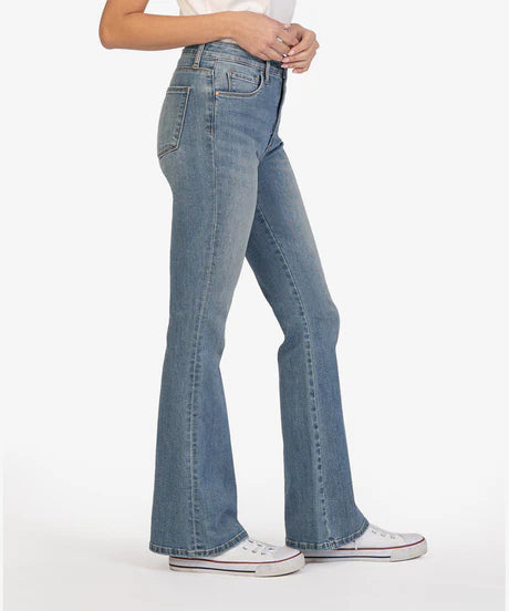 Ana High Rise Ultimate Wash Flare Jeans | Kut From the Kloth