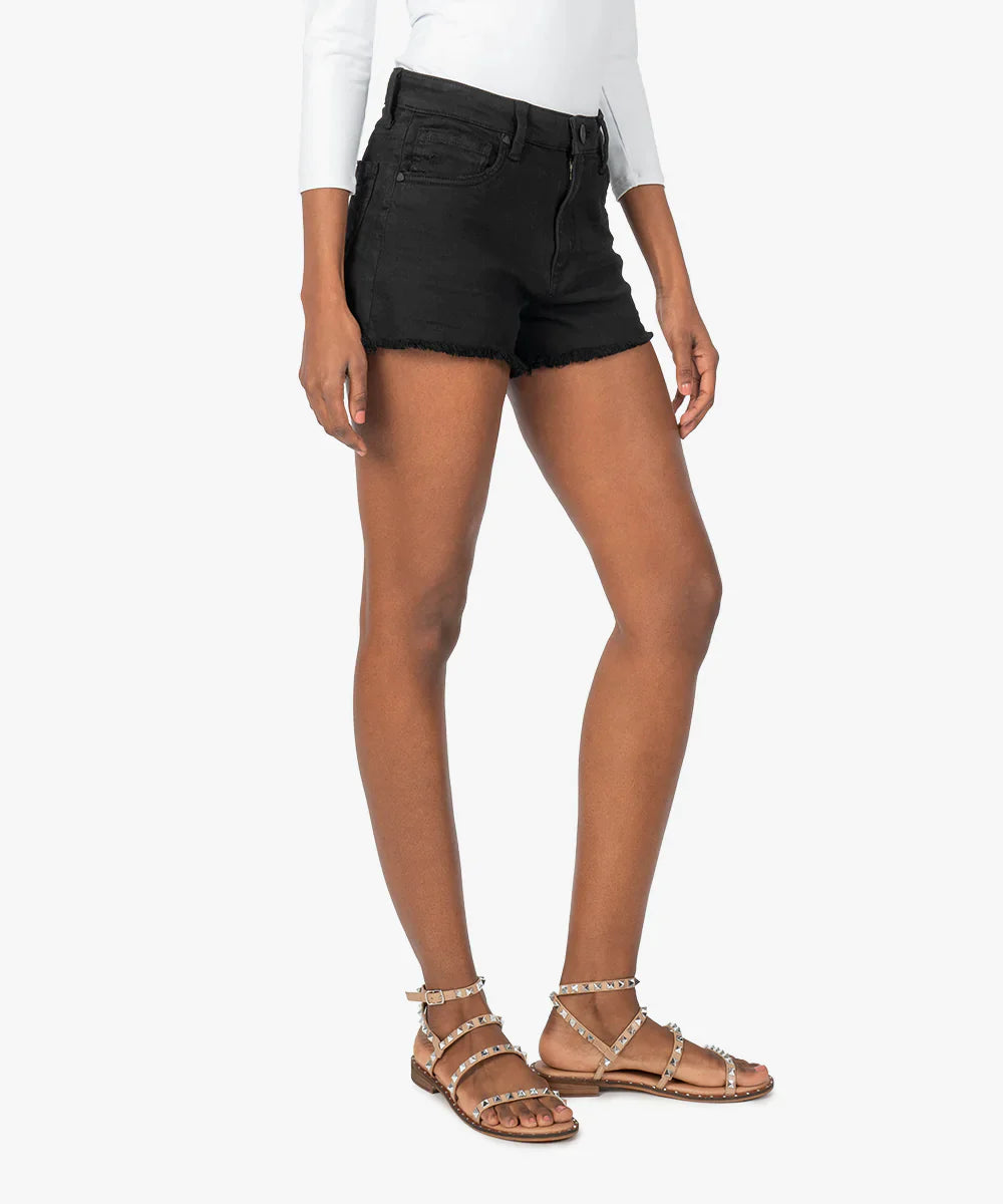Jane High Rise Shorts (Black)| Kut From The Kloth