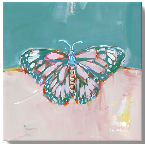 "Butterfly Kisses I" Canvas | Chelsea McShane Art