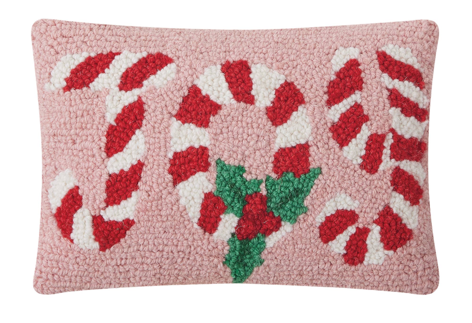 Candy Cane Joy Hook Pillow