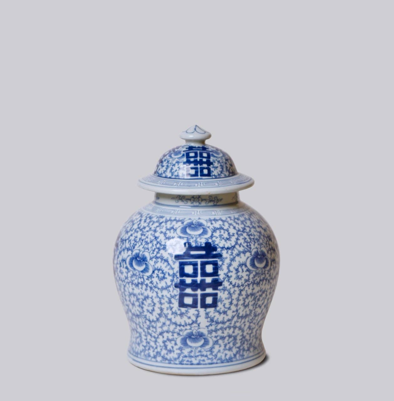 Small Double Happiness Temple Jar