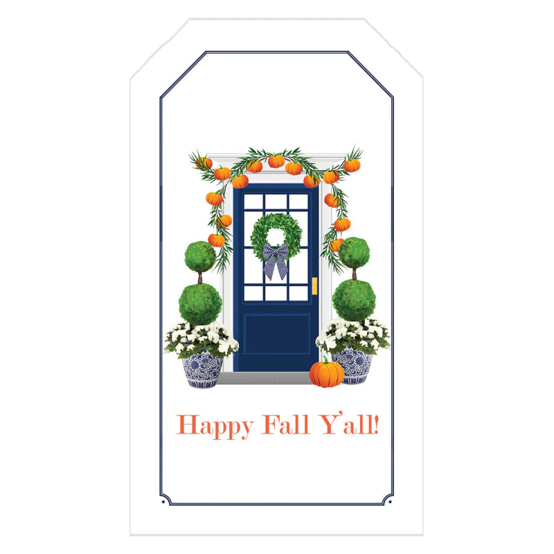 Fall Front Door Gift Tags