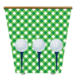 Cachepot Candle WHH Gingham Golf Magnolia Fragrance